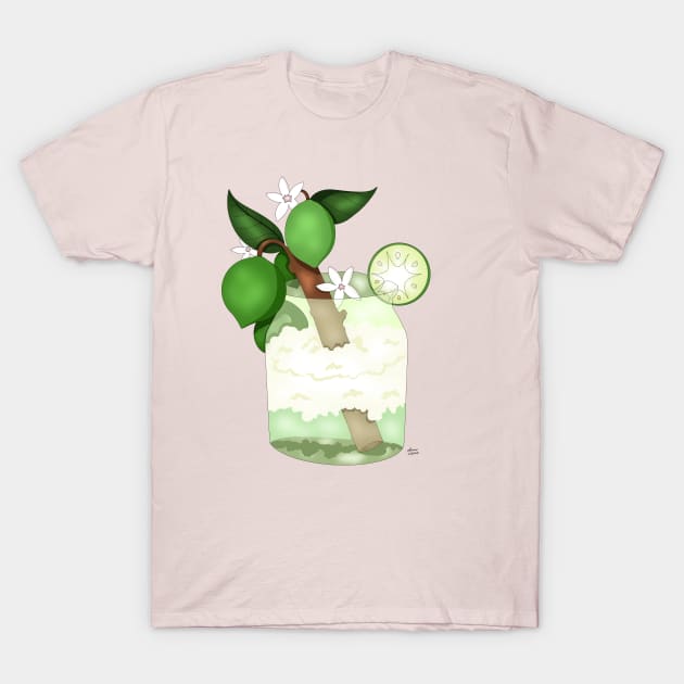 LIME CREAM SODA T-Shirt by XoXy24